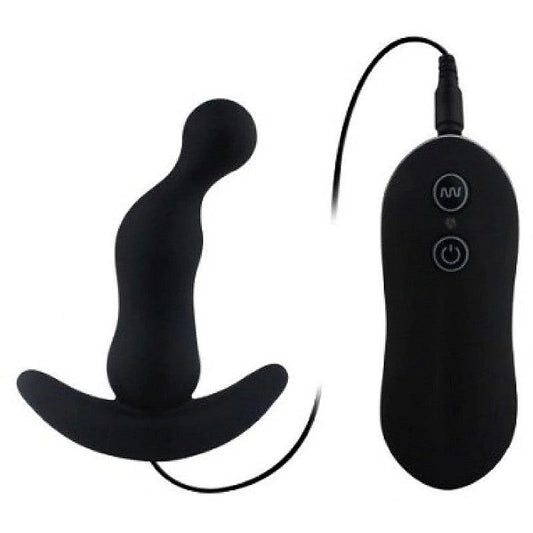Curved Vibrating Anal Plug by Aphrodisia