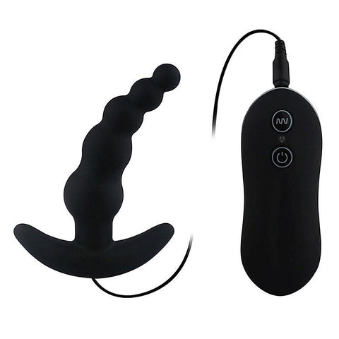Vibrating Anal Plug Beads by Aphrodisia