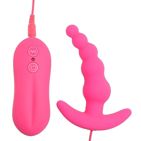 Vibrating Anal Plug Beads by Aphrodisia