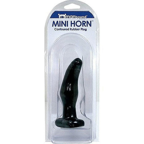 Mini Horn Contoured Rubber Plug by Sportsheets