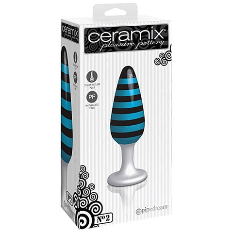 Ceramix No 02 Glass Anal Plug by Pipedream Products