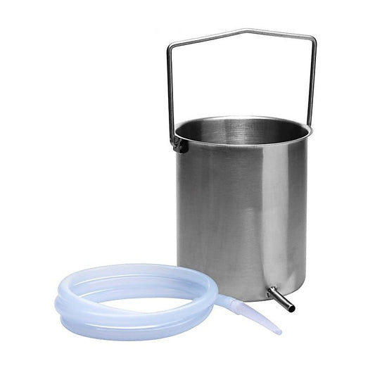 Enema Bucket Kit With Silicone Hose by XR Brands