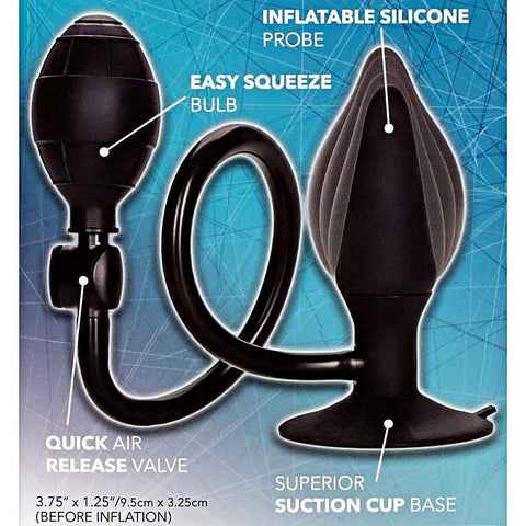 Dr. Joel Silicone Inflatable Plug by California Exotics