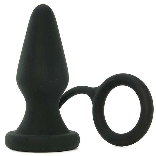 Renegade Pop and Lock Rocky Anal Plug with Ring