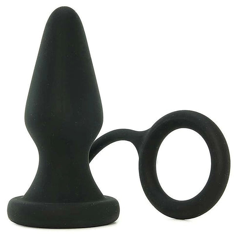 Renegade Pop and Lock Rocky Anal Plug with Ring