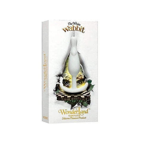 Wonderland The White Wabbit Mini Butt Plug by Doc Johnson