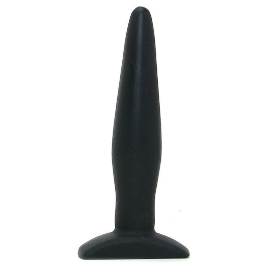 Slim Black Silicone Dildo by Tantus