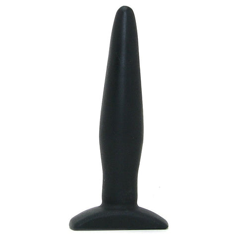 Slim Black Silicone Dildo by Tantus