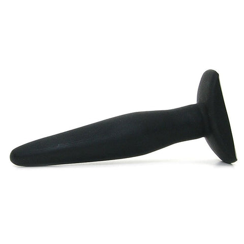 Slim Black Silicone Dildo by Tantus