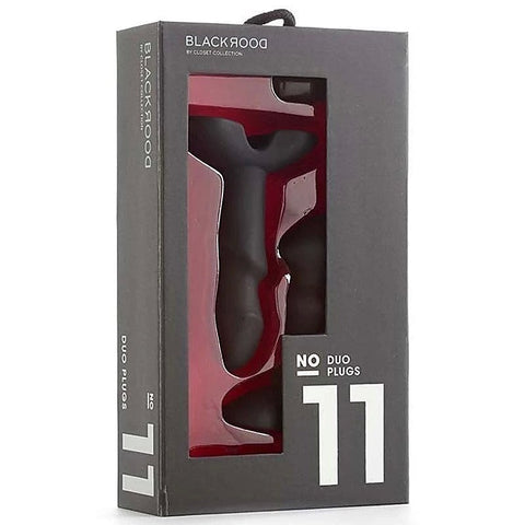 Black Door No 11 Duo Plugs by Closet Collection Toys