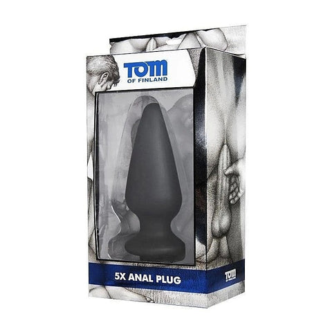 Tom of Finland Silicone 5X Anal Plug by XR Brands