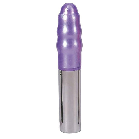 Purple Waterproof Ultra 7 Pearl Ribbed Massager