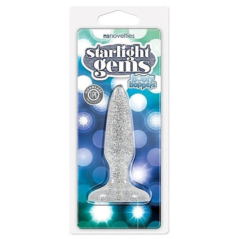 Starlight Gems Booty Boppers Mini Clear by NS Novelties
