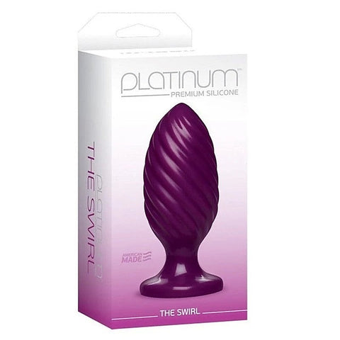 The Swirl Silicone Anal Plug by Doc Johnson