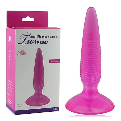 Twister Anal Pleasure Butt Plug by Aphrodisia