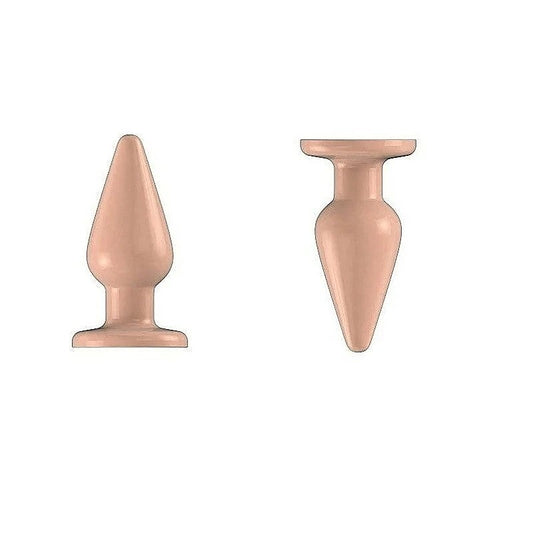 Bottom Line Rubber Butt Plug Model 2 by Shots Toys