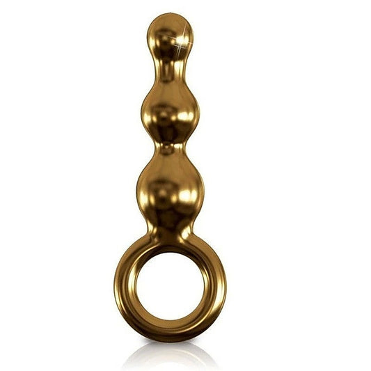Icicles Gold Edition G10 Glass Anal Dildo by Pipedream
