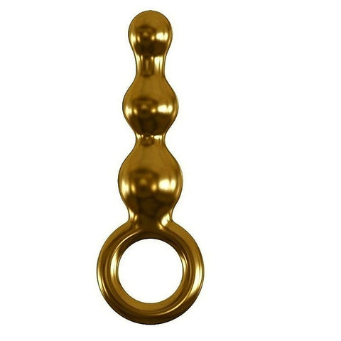 Icicles Gold Edition G10 Glass Anal Dildo by Pipedream