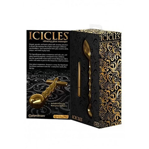Icicles Gold Edition G07 Glass P-Spot Vibrator