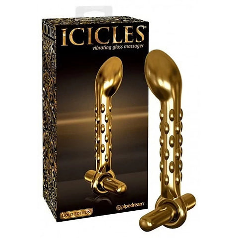 Icicles Gold Edition G07 Glass P-Spot Vibrator