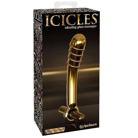 Icicles Gold Edition G05 Vibrating Dildo by Pipedream