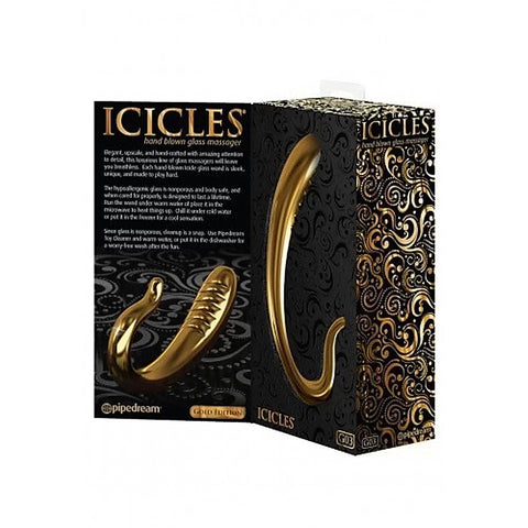 Icicles Gold Edition G03 Glass Prostate Vibrator