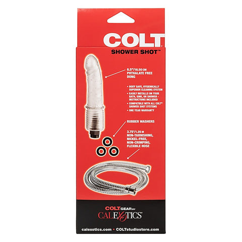 Shower Shot Dildo Shape Anal Douche by California Exotics