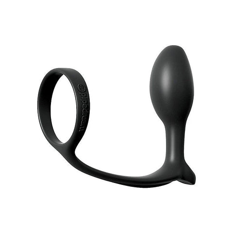 Anal Fantasy Ass Gasm Cock Ring with Beginner Anal Plug