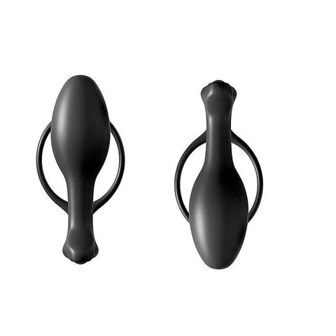 Anal Fantasy Ass Gasm Cock Ring with Beginner Anal Plug