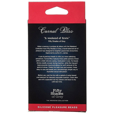 Carnal Bliss Pleasure Anal Sex Beads by Love Honey