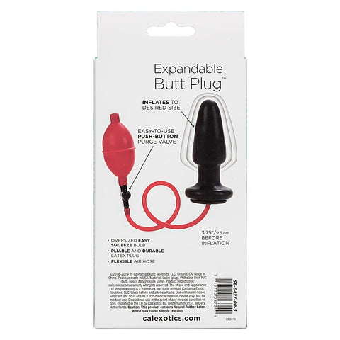 Expandable Inflatable Butt Plug by California Exotics