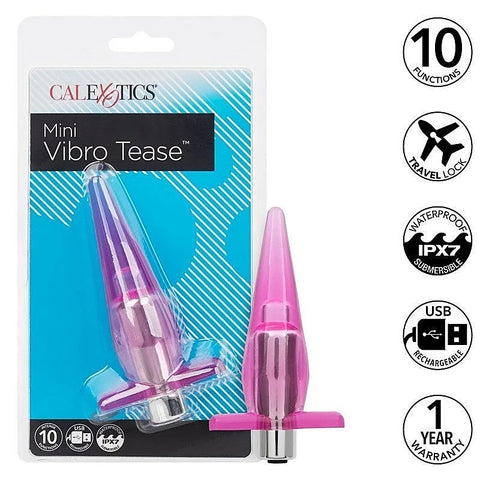 Mini Vibro Tease Anal Vibrator by California Exotics