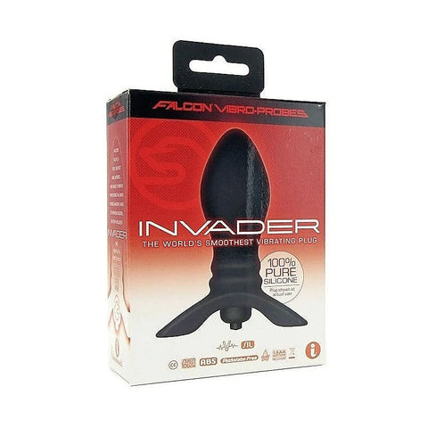 Falcon Vibrating Invader Silicone Plug by Icon Brands