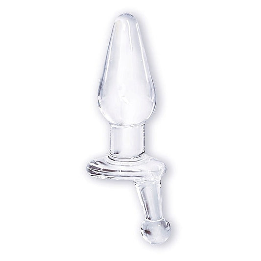 Buttman's Viewable Glass Butt Plug Bishop by Icon Brands