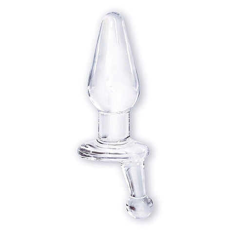 Buttman's Viewable Glass Butt Plug Bishop by Icon Brands