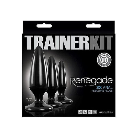 Renegade Booty Bliss 3-Piece Plug Trainer Set