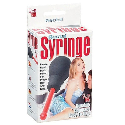 Unisex Rectal Syringe by Seven Creations