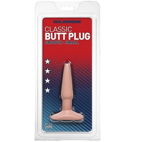 Classic Vinyl Butt Plug Smooth Small by Doc Johnson