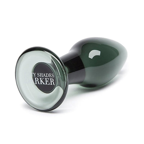 Fifty Shades Darker Glass Butt Plug by Love Honey