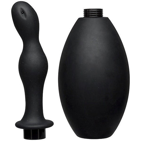 Kink Flow Flush Silicone Anal Douche by Doc Johnson