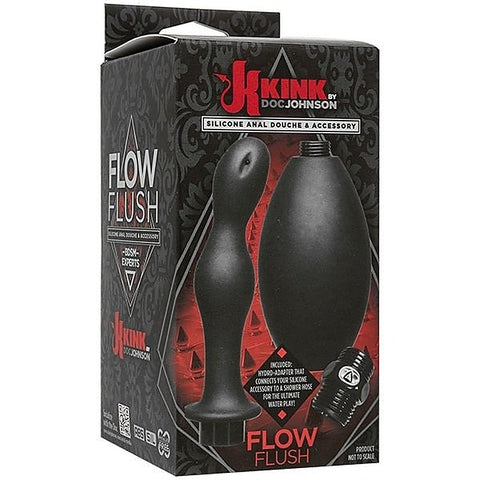 Kink Flow Flush Silicone Anal Douche by Doc Johnson