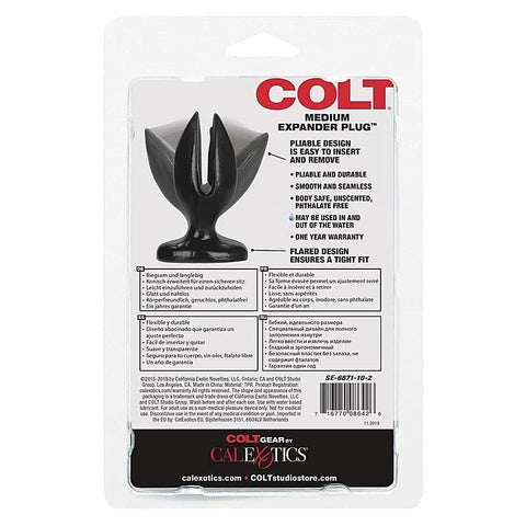 Colt Flared Design Expander Butt Plug Medium