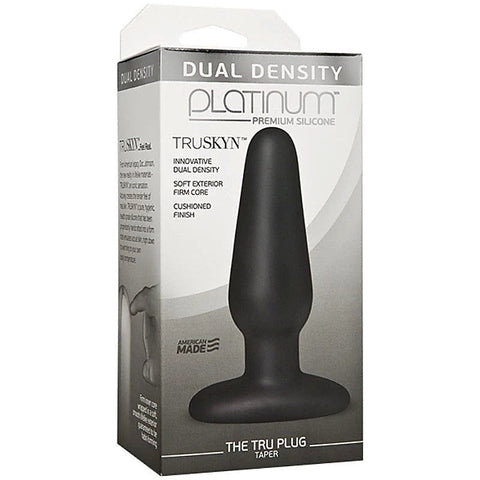 Platinum The Tru Butt Play Plug Taper by Doc Johnson