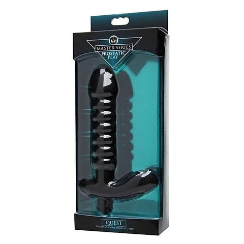 Prostatic Play Ribbed Silicone Prostate Vibe by XR Brands