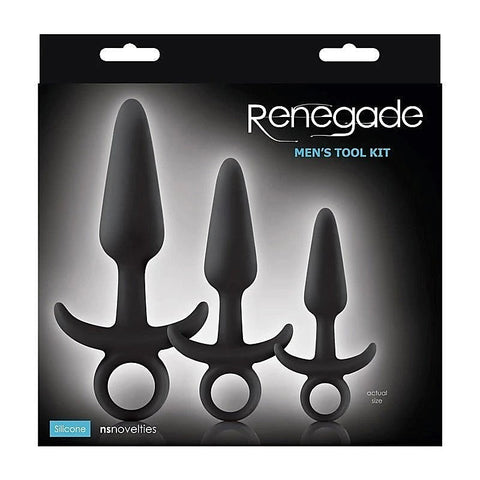 Renegade Men's Tool Kit Black by NS Novelties