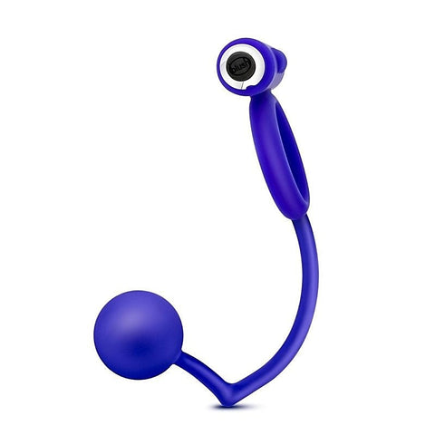 Penetrator Anal Ball with Vibrating Cock Ring