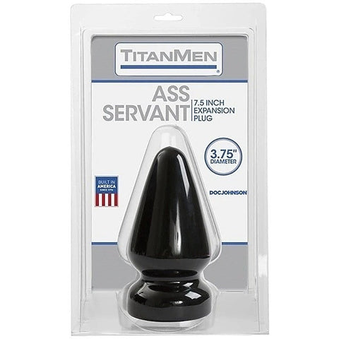TitanMen Tools Ass Servant Butt Plug by Doc Johnson