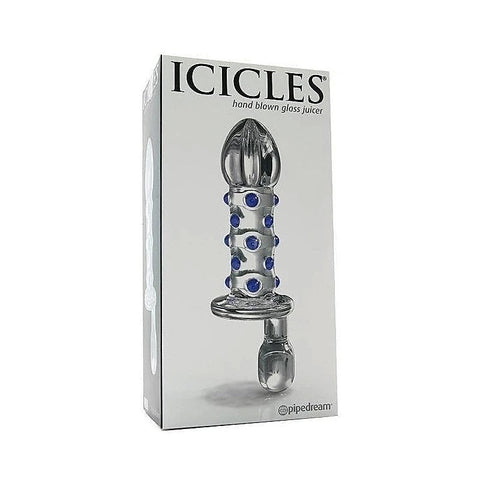 Icicles No 80 Luxury Glass Butt Plug by Pipedream