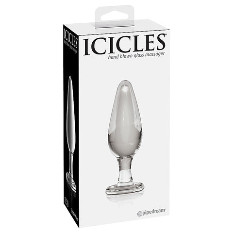 Icicles No. 26 Luxury Glass Anal Plug by Pipedream Products