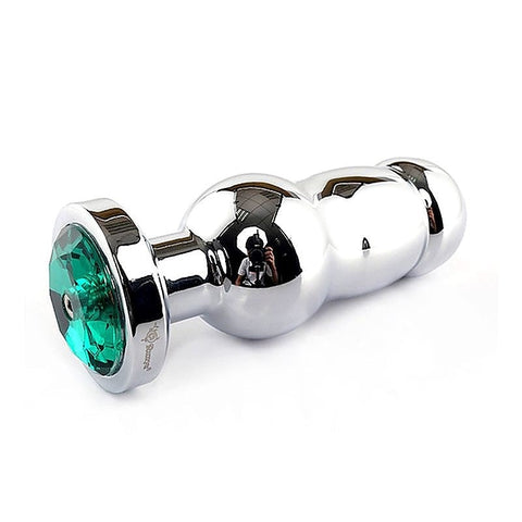 Metal Vibration Anal Plug Kit by BDStyle